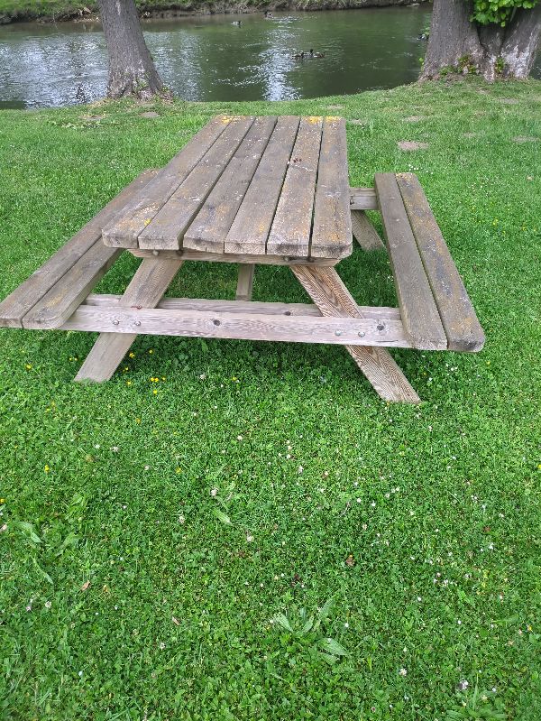 Présentation des Tables de pique-nique