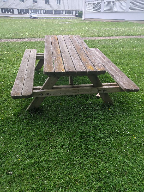 2. Types de tables de pique-nique disponibles
